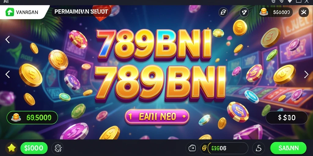 Screenshot gameplay <strong>789BNI</strong> dengan grafis slot yang menarik.