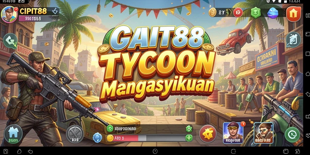 Screenshot utama menunjukkan gameplay menarik dari CIPIT88.