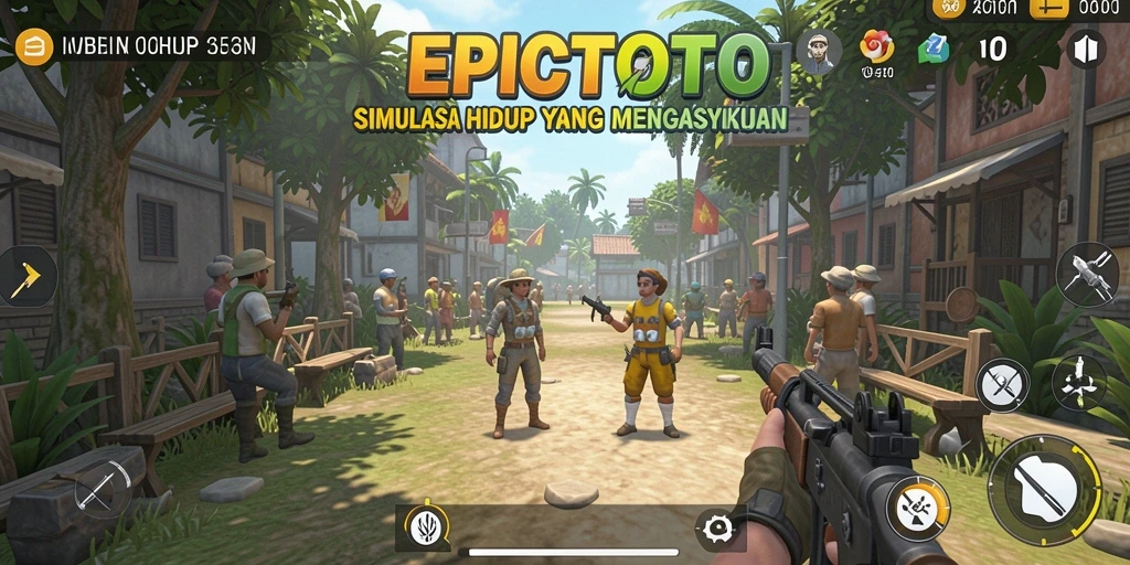 Tampilan gameplay EPICTOTO yang menarik dan interaktif.