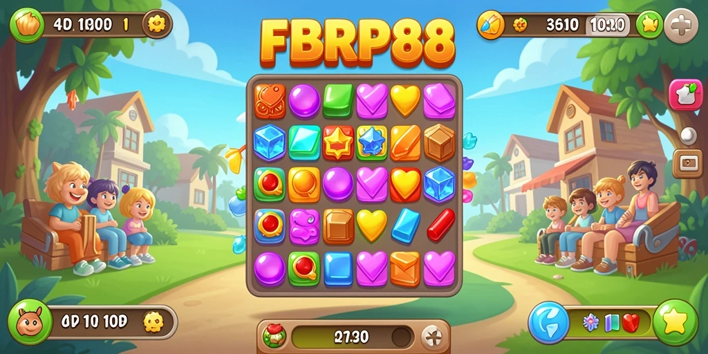 Tampilan gameplay <strong>FBRP88</strong> yang dinamis dan penuh warna.