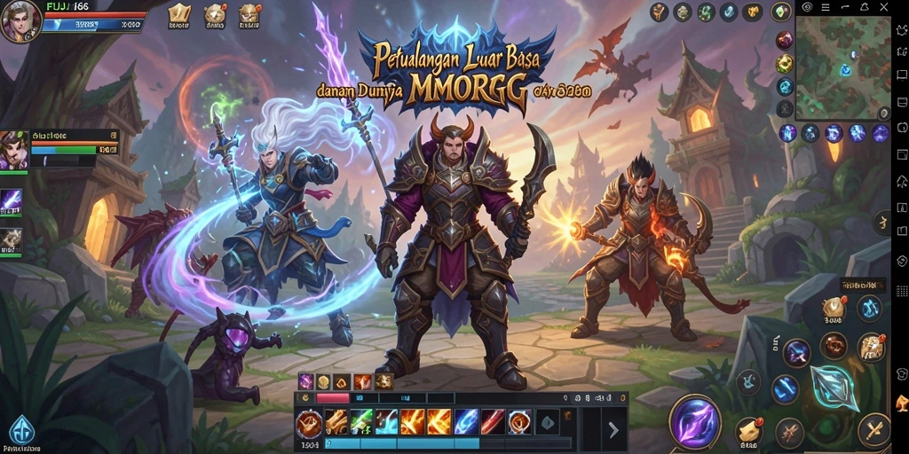 Tampilan menarik dari gameplay FUJI66 yang memikat dalam petualangan MMORPG.
