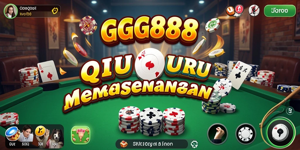 Tampilan gameplay GGG888 yang penuh aksi QiuQiu.