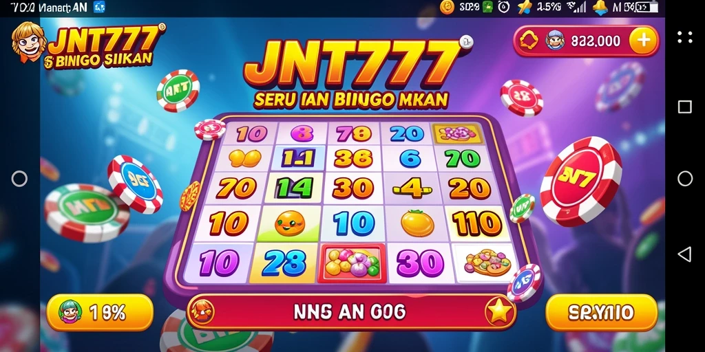 Tampilan gameplay seru JNT777 saat bermain Bingo.