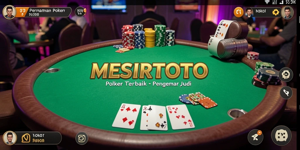 Tampilan gameplay seru dan interaktif di MESIRTOTO.